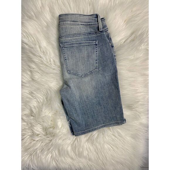 NYDJ Ella Side Seam Slit Denim Shorts Women's Size 0 NWT - Picture 8 of 10